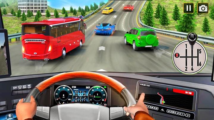 Bus Game : Coach Bus Simulator ภาพหน้าจอ 0