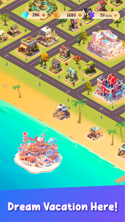 Merge Island - Dream Town Game Ảnh chụp màn hình 3