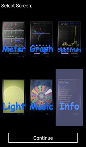 Accelerometer Meter スクリーンショット 1