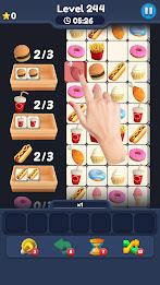 Food Match 3D: Tile Puzzle Captura de tela 2