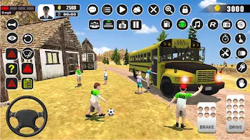 Schermata Offroad School Bus Driver Game 3