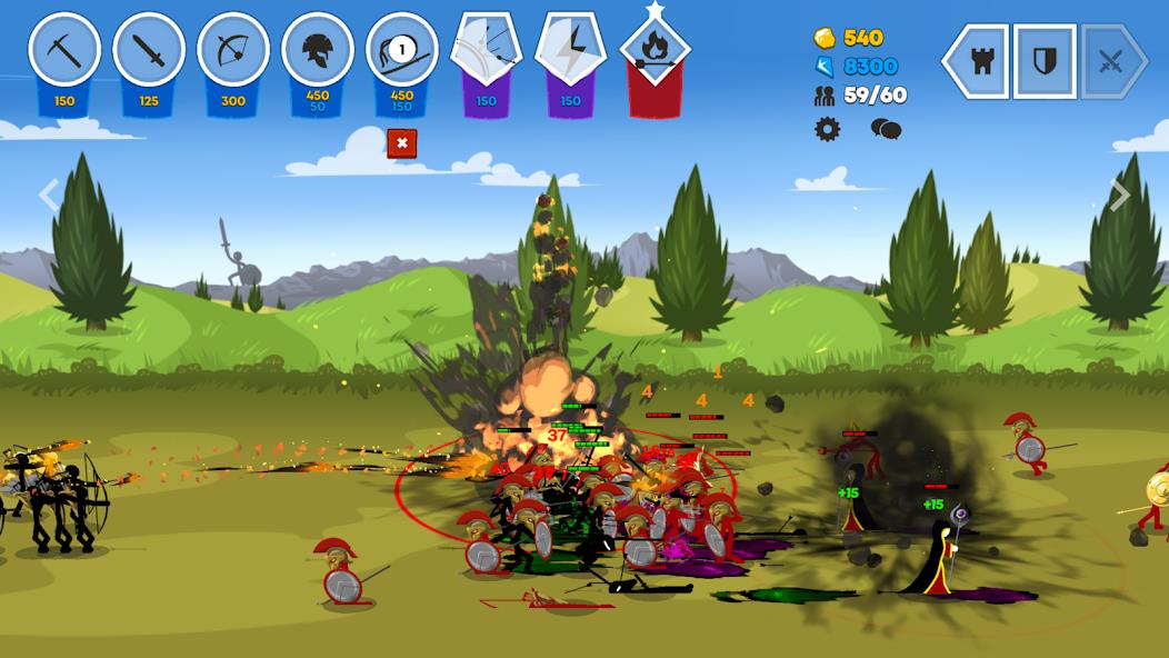 Stick War 3 Mod Ảnh chụp màn hình 0