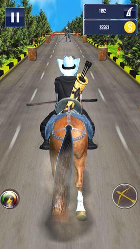 Cowboy Horse Run Скриншот 1