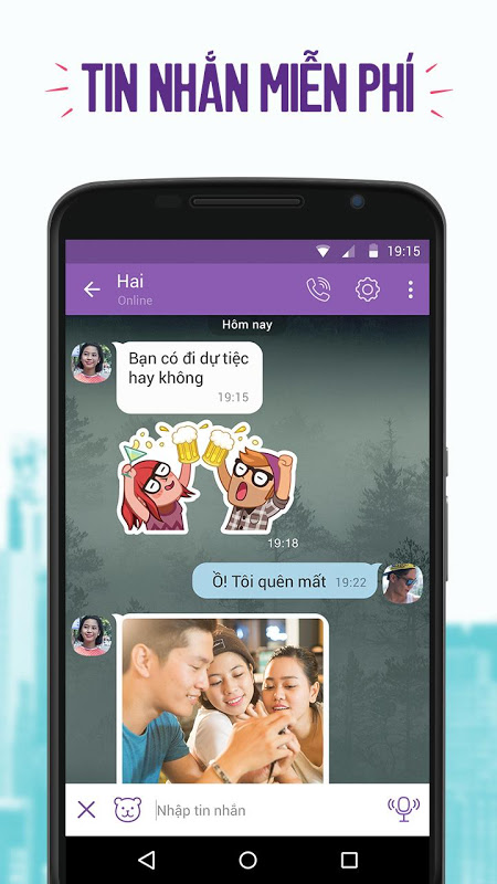 Viber Messenger Tangkapan skrin 2