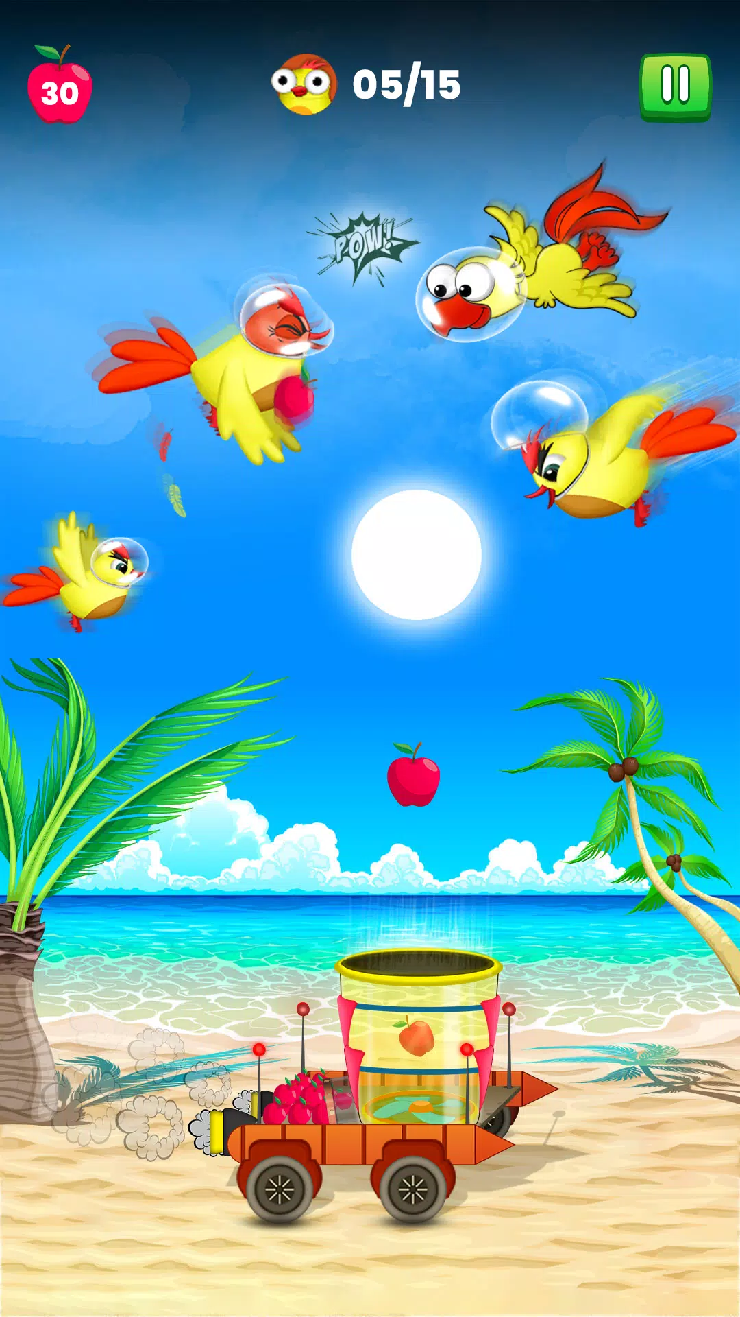 Hungry Birds Food: Bird Game Tangkapan skrin 0