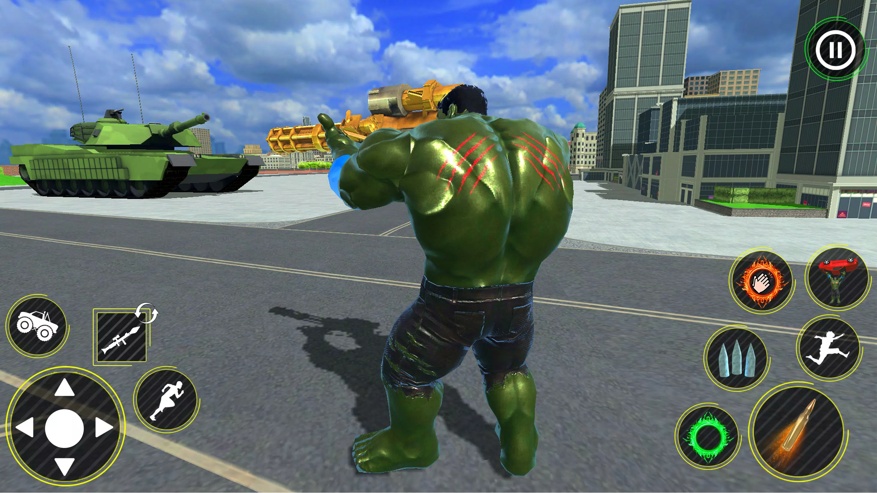 Incredible Monster Hero 3D War应用截图第2张