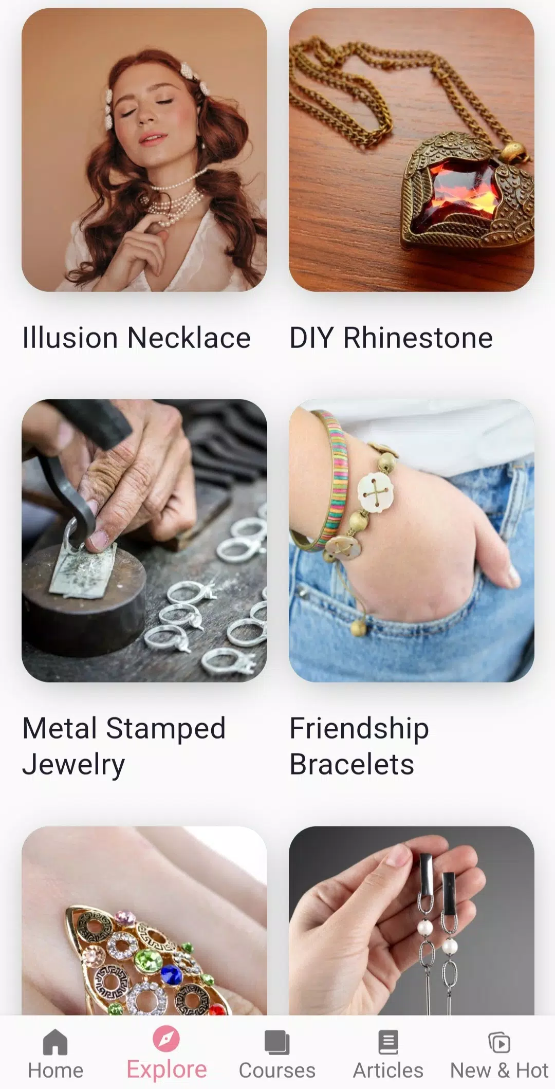 DIY Jewelry Making App Screenshot 3