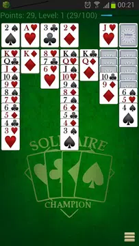 Solitaire Champion HD Zrzut ekranu 1