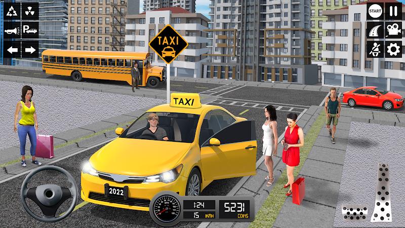 Taxi Simulator 3d Taxi Sim Ảnh chụp màn hình 3