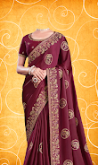 Women Saree Photo Captura de pantalla 1