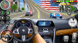 City Driving School Car Games Schermafbeelding 1