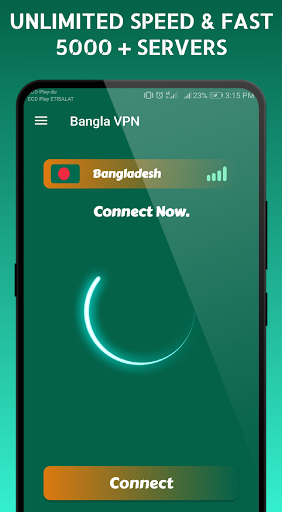 Bangladesh VPN - Proxy VPN ဖန်သားပြင်ဓာတ်ပုံ 2