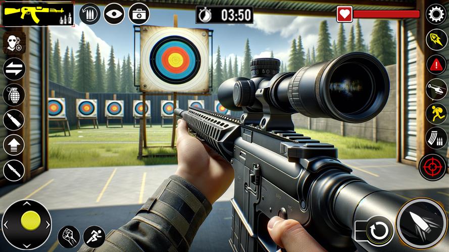 Real Target Gun Shooter Games Ảnh chụp màn hình 3