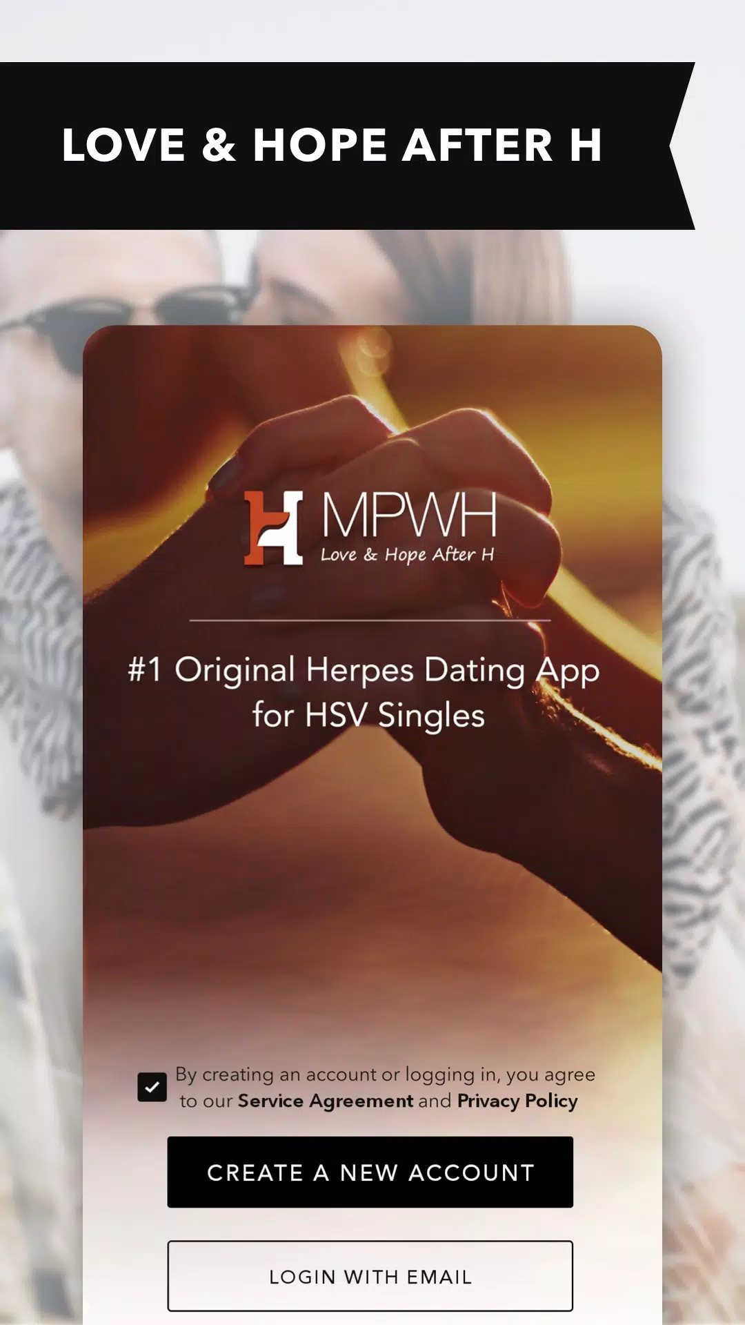 Herpes Positive Singles Dating ဖန်သားပြင်ဓာတ်ပုံ 0