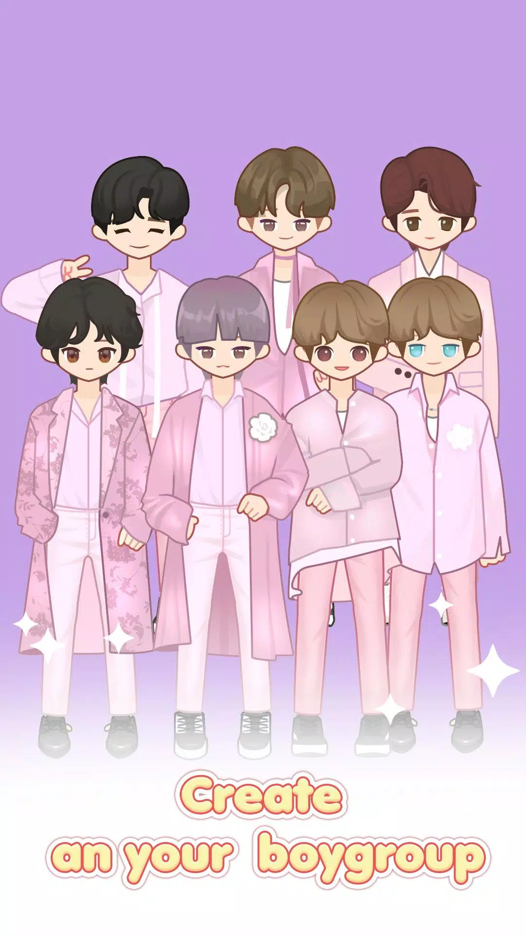 MYIDOL (#Dress up #BoyGroup #k Screenshot 1