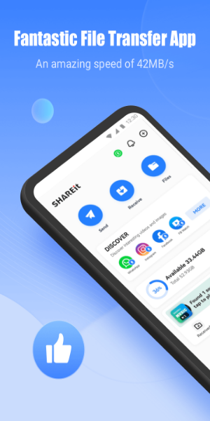 SHAREit: Transfer, Share Files 螢幕截圖 0