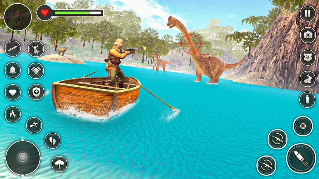 Dinosaur Hunter 3D Game Captura de tela 1