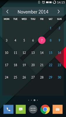 Month Calendar Widget by BiHSnow Ảnh chụp màn hình 1