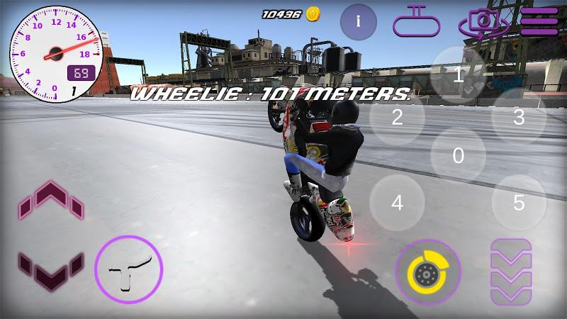 Wheelie King 3 - 3D wheelies Capture d'écran 3