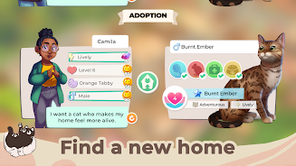 Cat Rescue Story: pet game Ảnh chụp màn hình 3