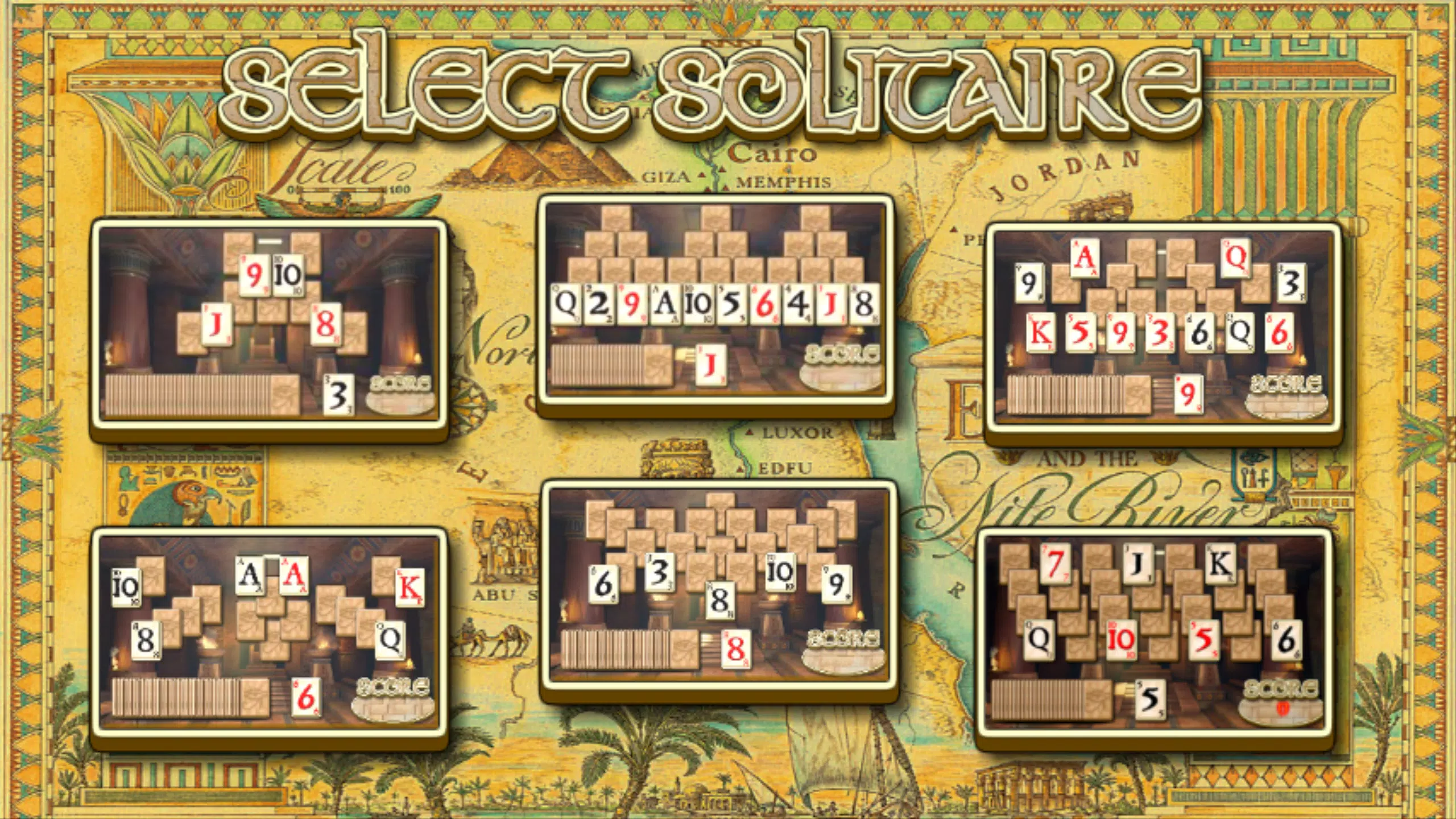 Egypt Solitaire ภาพหน้าจอ 1