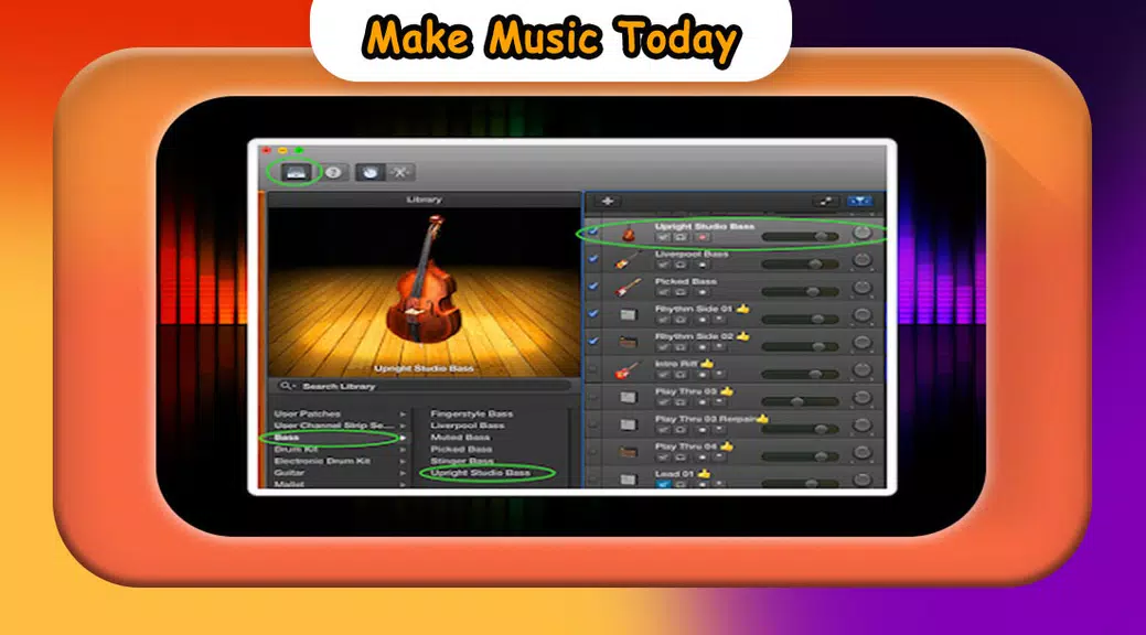 GarageBand Music in studio Clue Zrzut ekranu 0