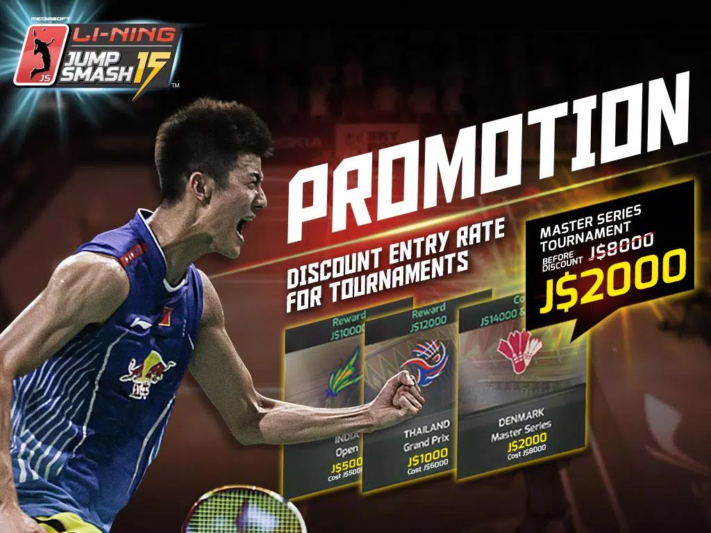 LiNing Jump Smash 15 Badminton ภาพหน้าจอ 0