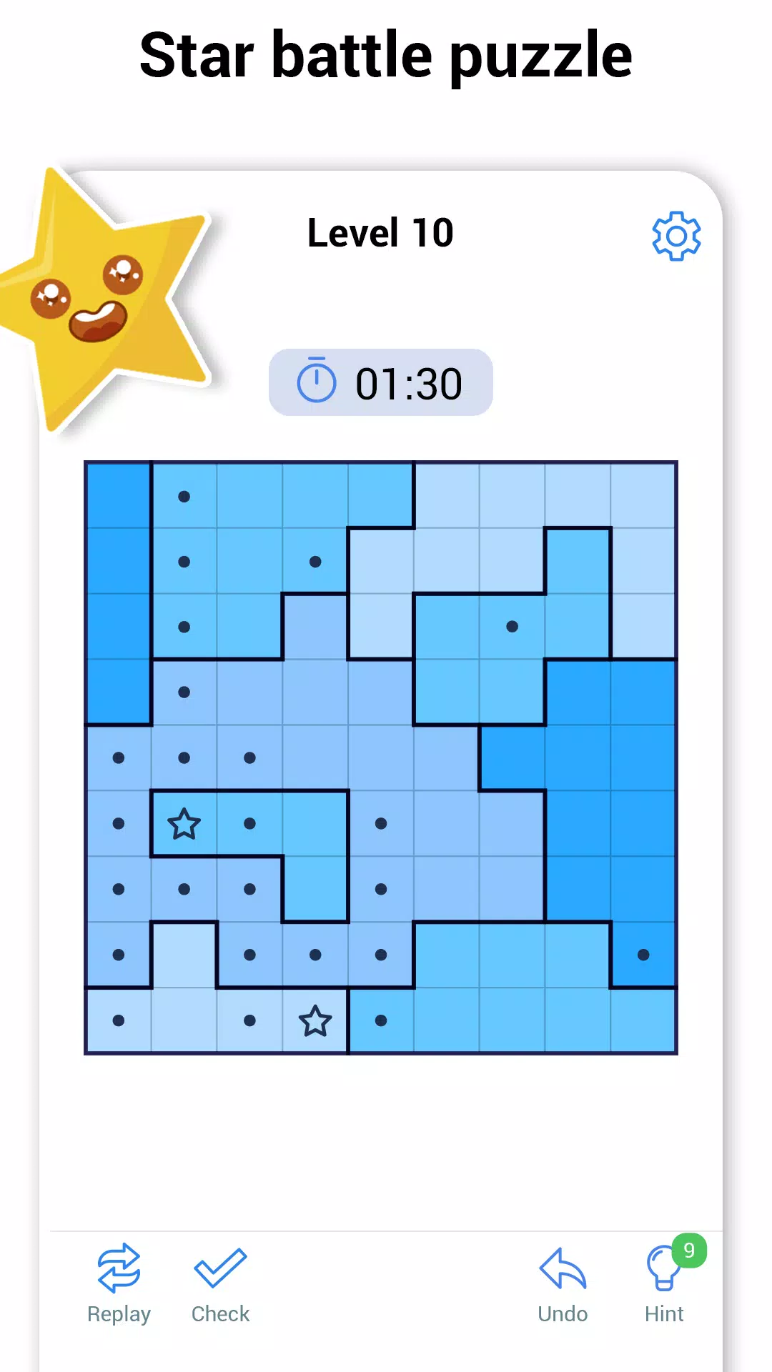 Star Battles - Logic Puzzles Tangkapan skrin 0