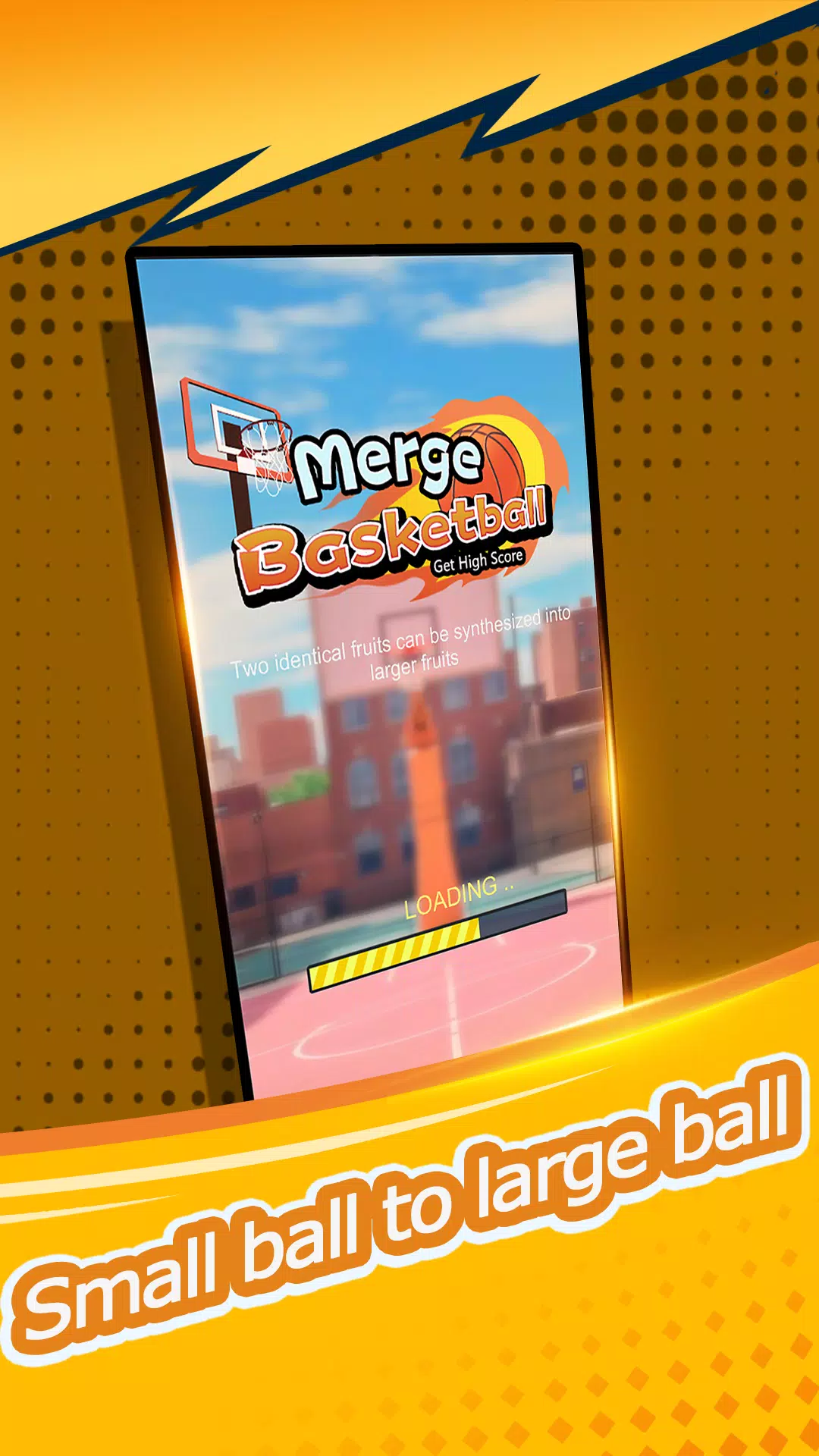 Merge Basketball:Get HighScore Screenshot 0