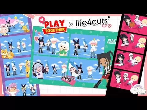 Life4Cuts Photobooth in Play insieme