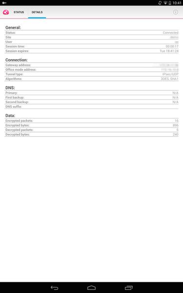 Check Point Capsule VPN Captura de tela 3