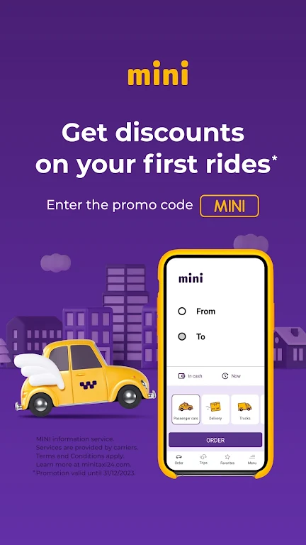 MINI taxi Ảnh chụp màn hình 2