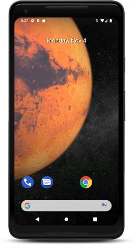 Mars 3D Live Wallpaper Zrzut ekranu 2