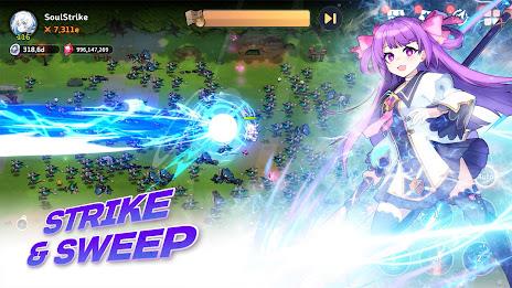 Soul Strike! Idle RPG スクリーンショット 1