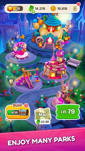 Thrill Match: Theme Park Games Скриншот 3