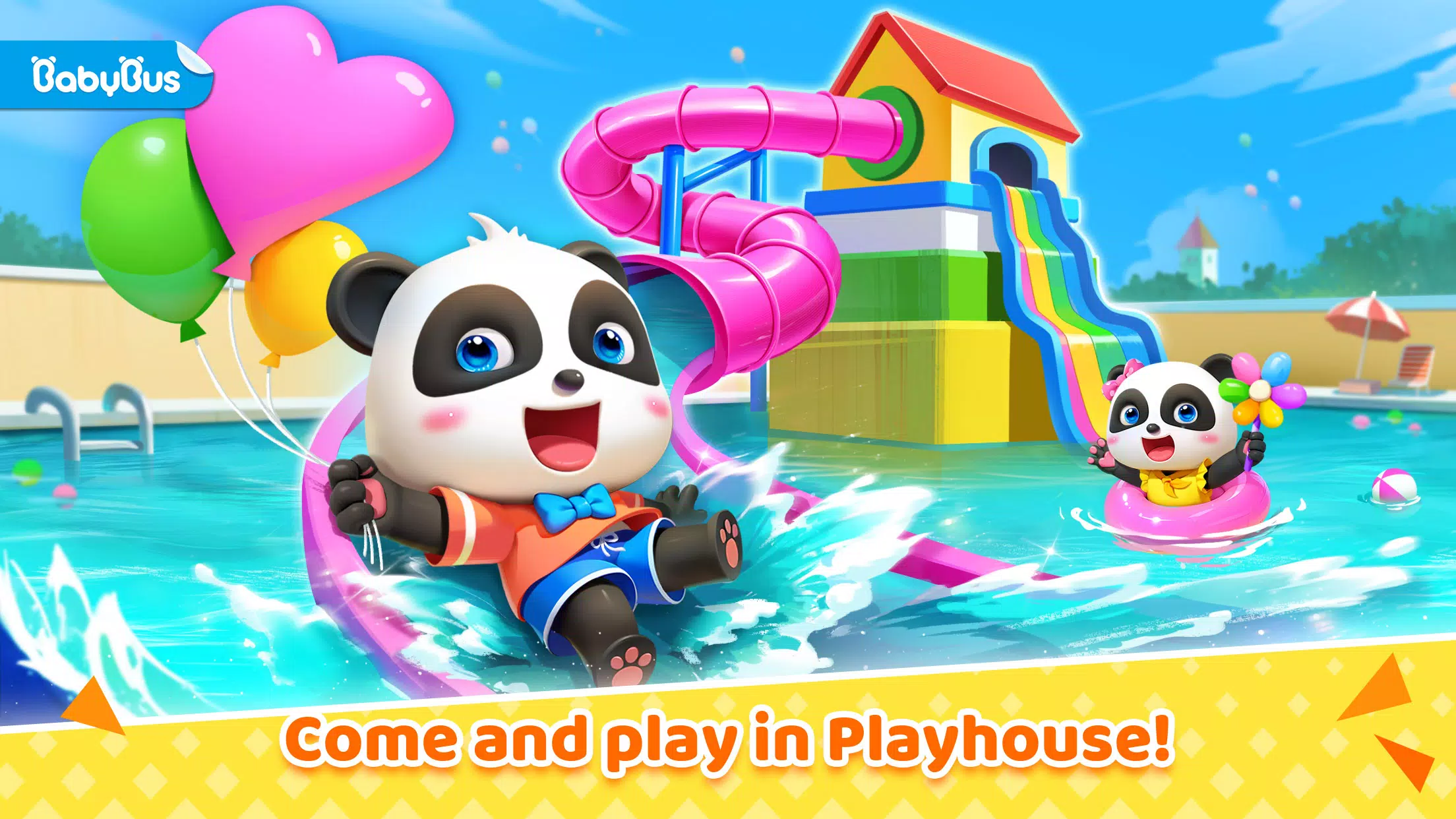 Baby Pandas Spielhaus Screenshot 0