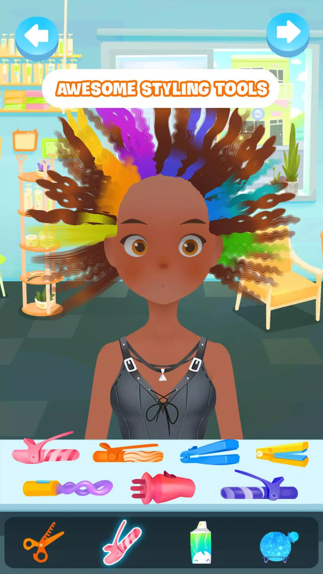 Hair salon games : Hairdresser Tangkapan skrin 1