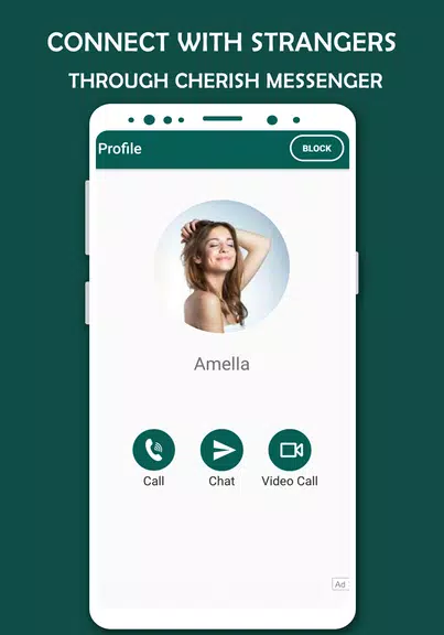 Live Video Chat & Audio Talk - Random Video Call Tangkapan skrin 0