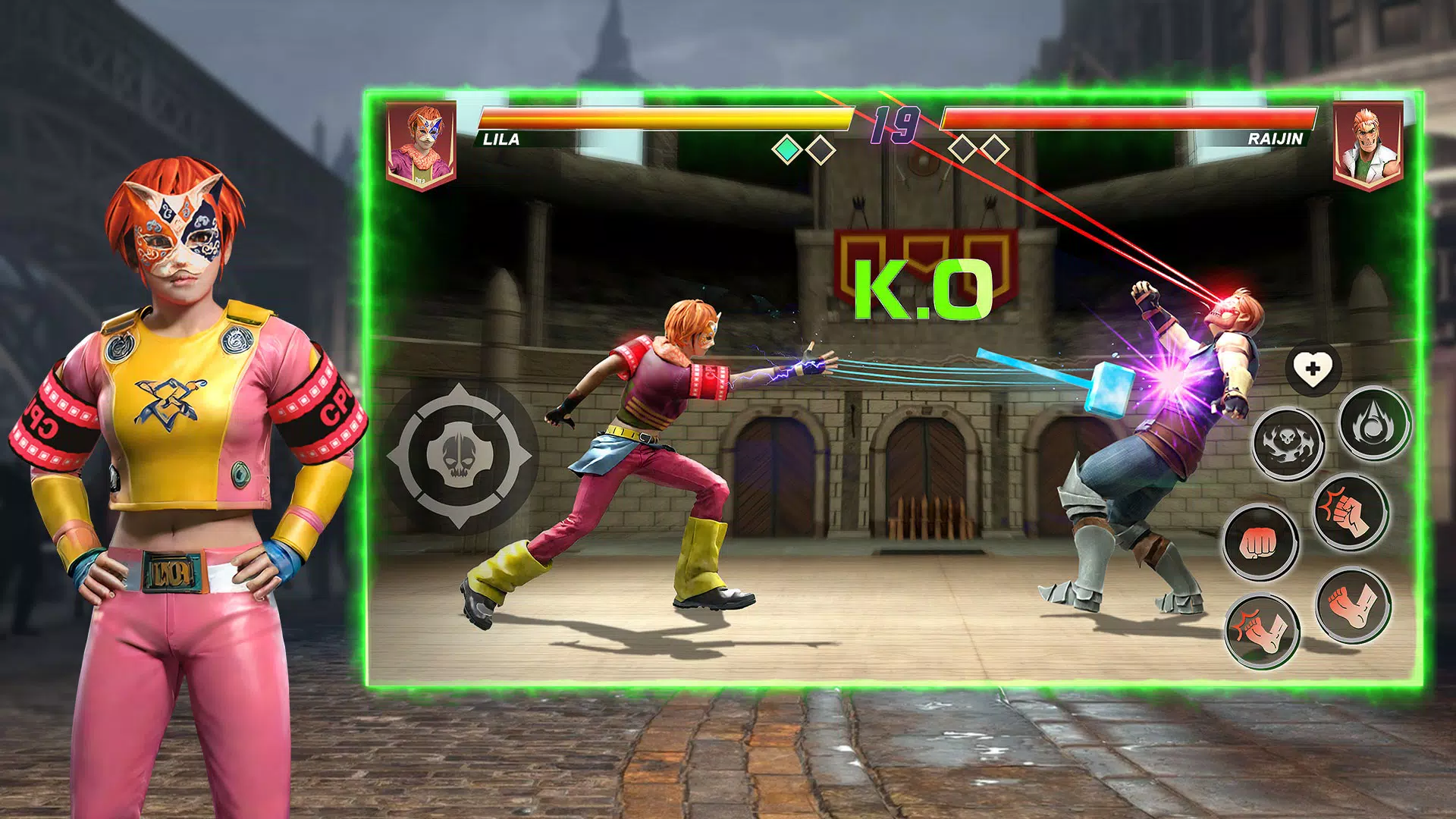 Karate Legends: Fighting Games ภาพหน้าจอ 1