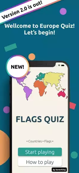 Flags Quiz:  World Geo Trivia スクリーンショット 0