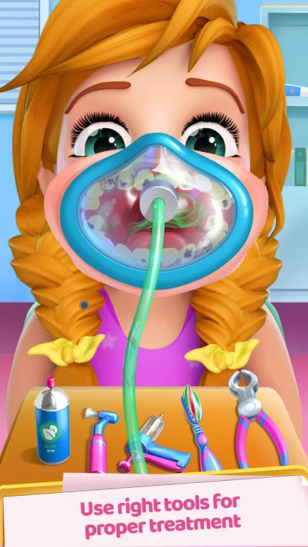 Crazy Dentist Fun Doctor Games Captura de pantalla 1