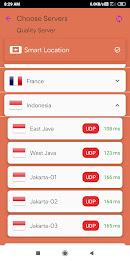 VPN For Indonesian - FasterVPN Tangkapan skrin 3