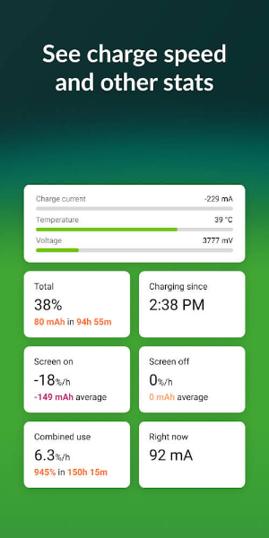 Accu​Battery - Akku & Batterie Screenshot 1