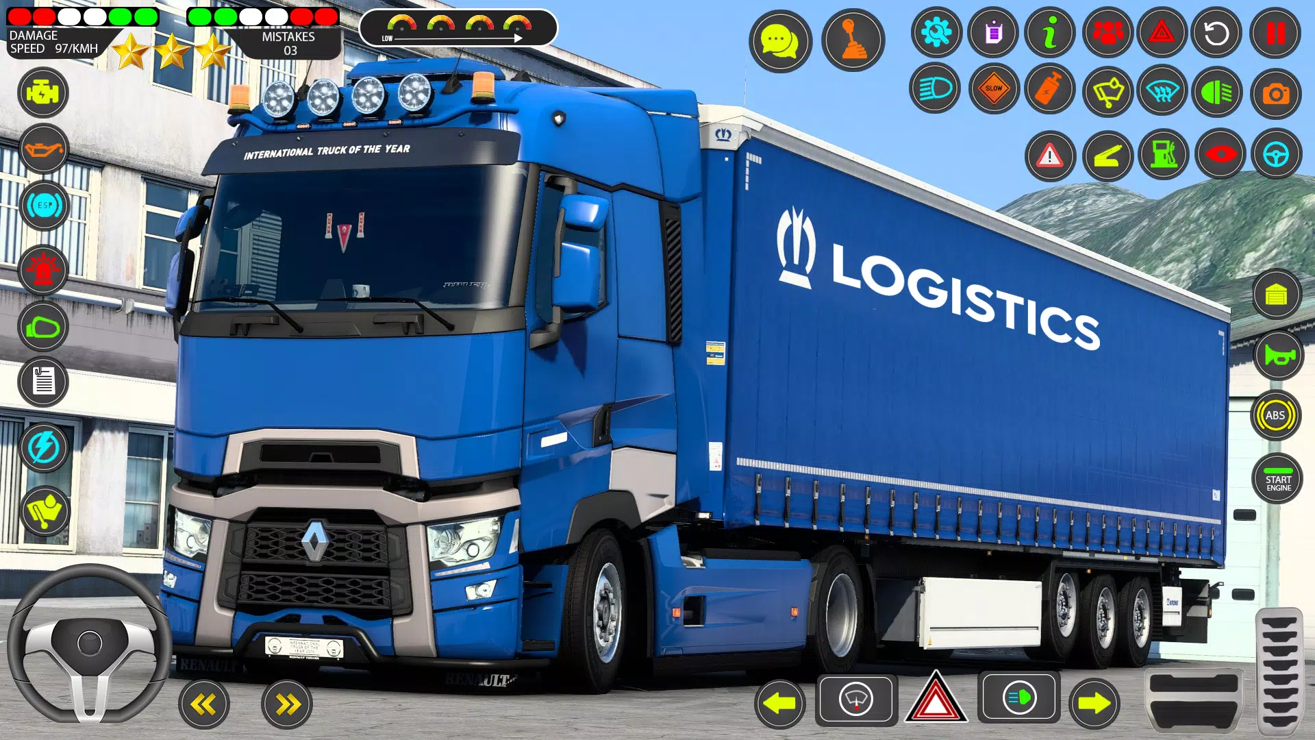 Schermata Euro Truck Games Sim 3d 2