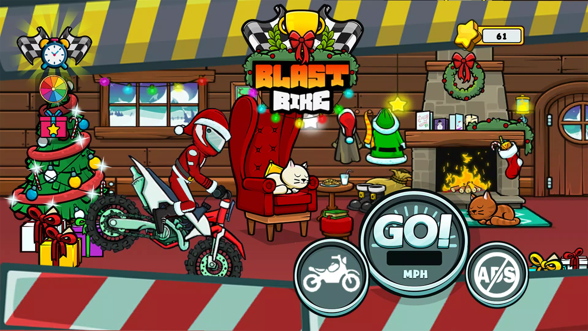 Blast Bike - 2D Race ภาพหน้าจอ 0