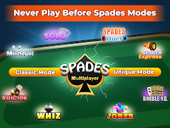 Spades Online Card Game ဖန်သားပြင်ဓာတ်ပုံ 3