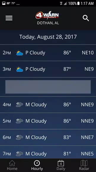 WTVY-TV 4Warn Weather ภาพหน้าจอ 1