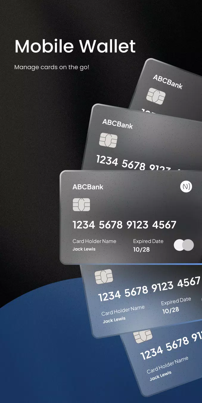 Mobile Wallet: Cards & NFC Captura de tela 0