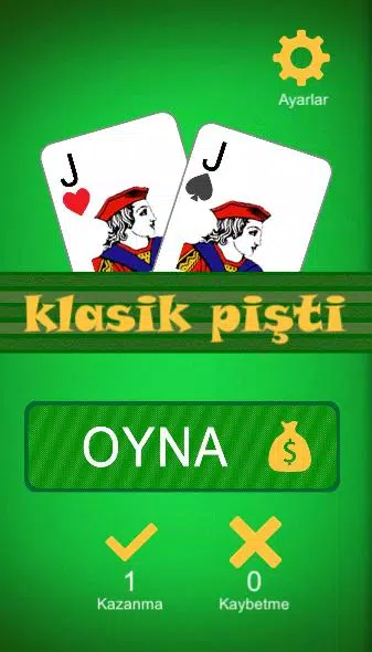 Klasik Pişti İnternetsiz スクリーンショット 1