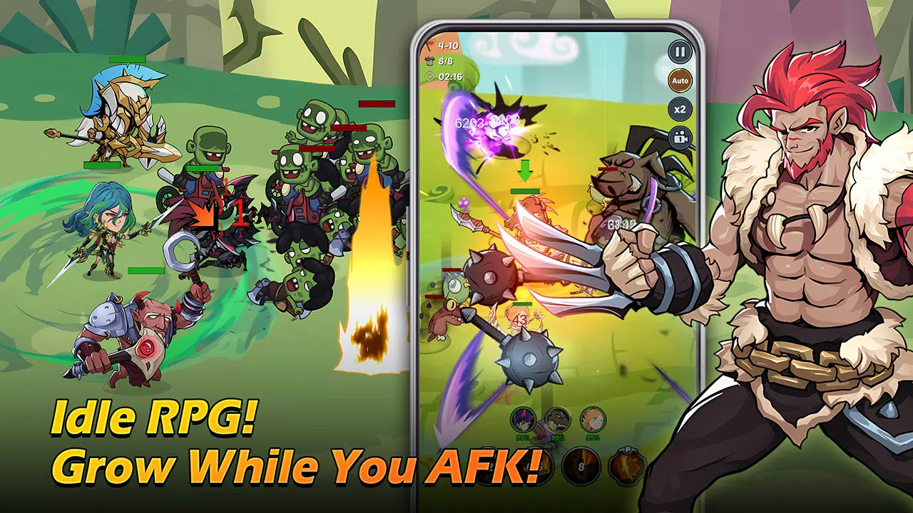 Legend hero : Idle RPG Games Tangkapan skrin 1